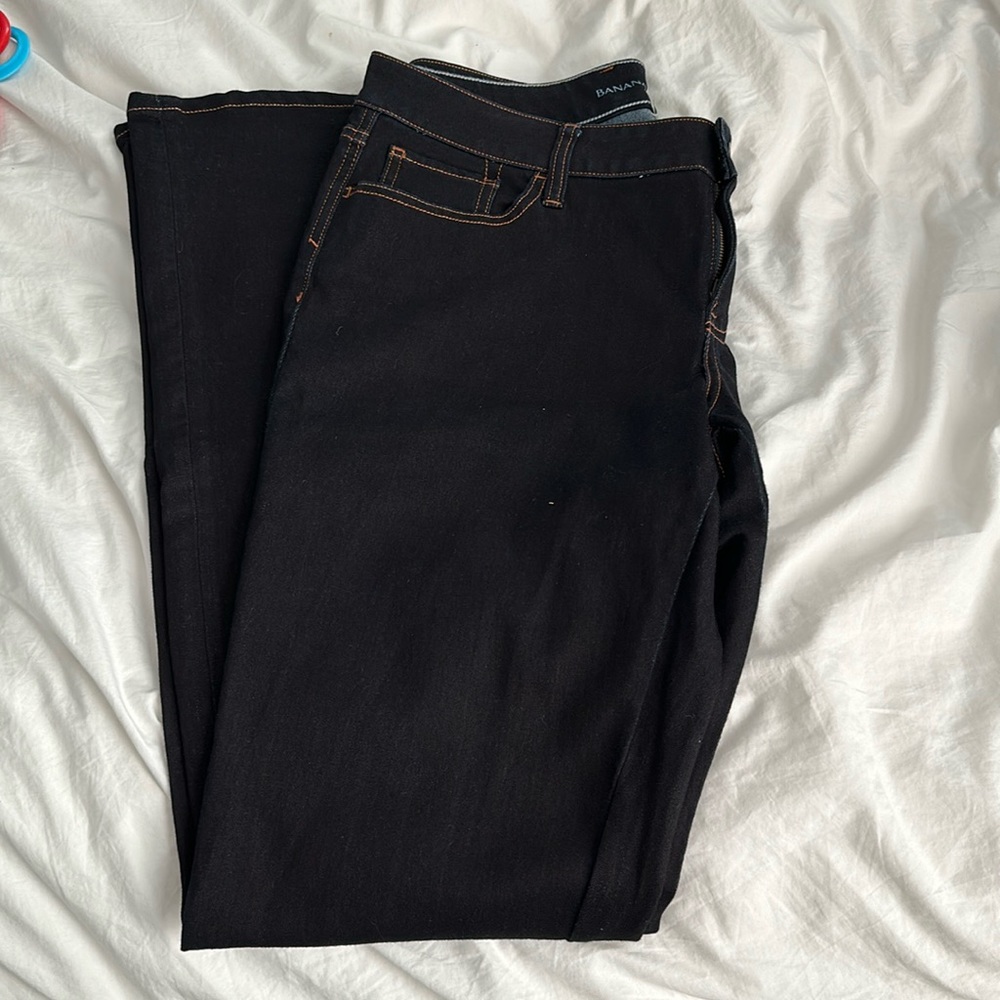 Curvy bootcut jeans